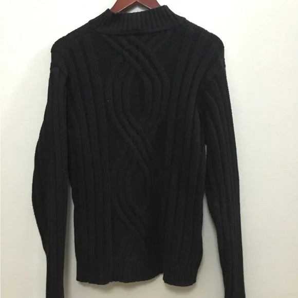 Harley Davidson Sweater Womens Cable-Knit Pullover Bar & Shield - Picture 2 of 6